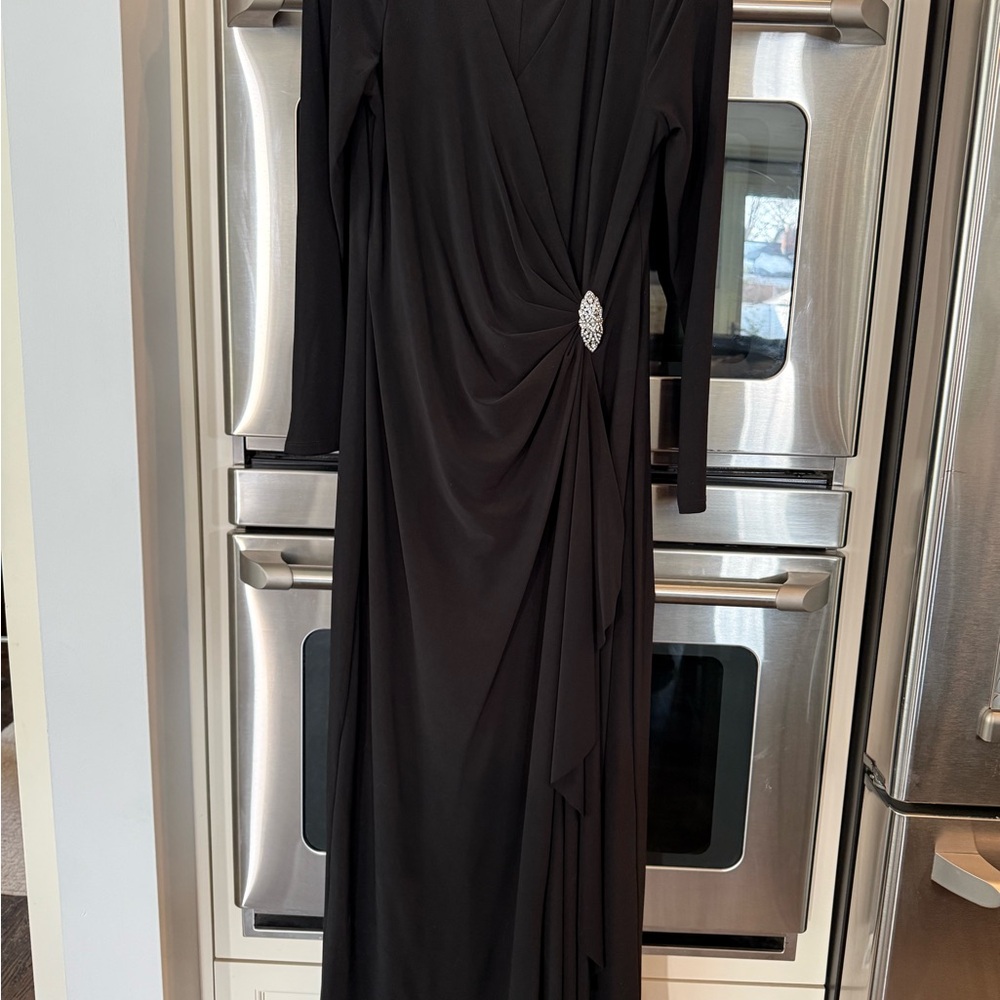 Ralph Lauren Black Long Sleeve Dress size 14